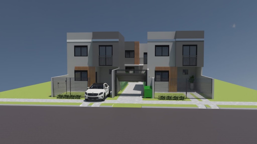 Sobrado para venda no Sitio Cercado em Curitiba com 68m² por R$ 480.000,00