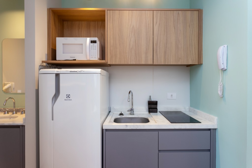Apartamento para locacao no Centro em Curitiba com 36,18m² por R$ 2.420,00