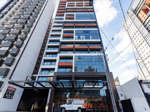 Apartamento para locacao no Centro em Curitiba com 49,42m² por R$ 2.090,00