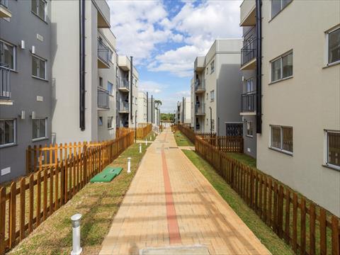 Apartamento para locacao no Capela Velha em Araucaria com 58,79m² por R$ 1.650,00