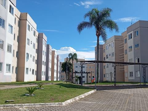 Apartamento para locacao no Capela Velha em Araucaria com 73,24m² por R$ 1.430,00