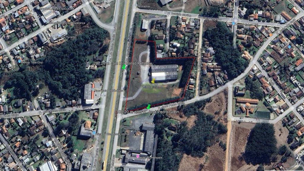 Barracão_galpão para venda no Bom Jesus em Rio Negro com 25.008,55m² por R$ 0,00