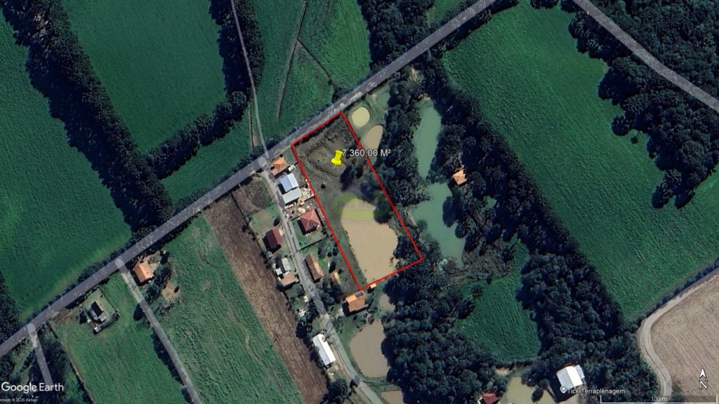 Terreno Rural para venda no Espigao do Bugre em Mafra com 7.360m² por R$ 340.000,00