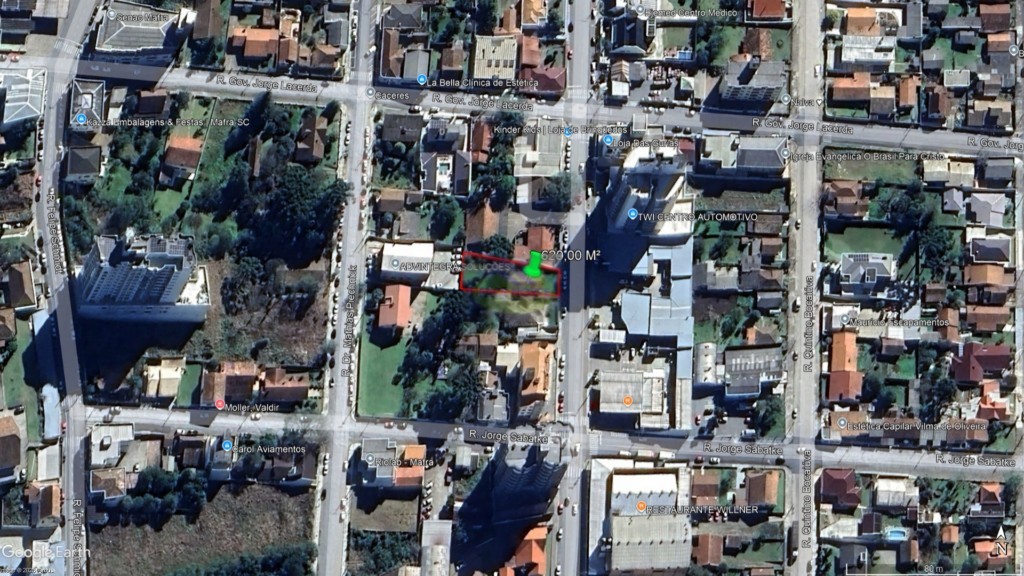 Terreno para venda no Centro II Alto de Mafra em Mafra com 620m² por R$ 1.385.000,00