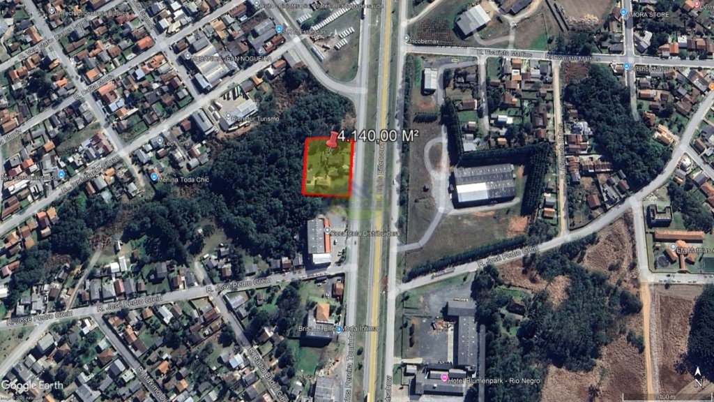 Terreno para venda no Campo do Gado em Rio Negro com 4.140m² por R$ 2.300.000,00