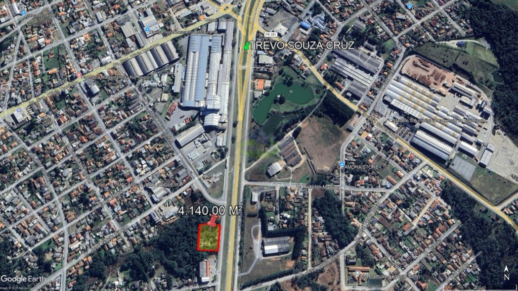 Terreno para venda no Campo do Gado em Rio Negro com 4.140m² por R$ 2.300.000,00