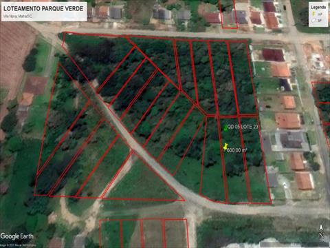 Terreno para venda no Vila Nova em Mafra com 600m² por R$ 94.800,00