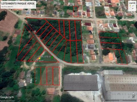 Terreno para venda no Vila Nova em Mafra com 731m² por R$ 138.000,00