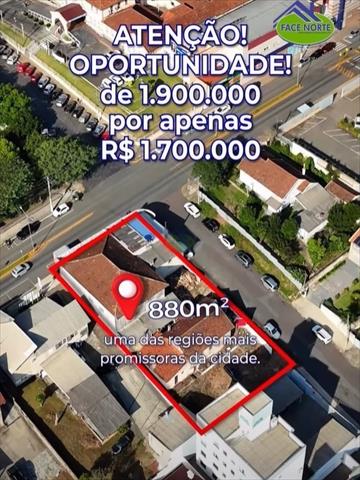 Terreno para venda no Nossa Senhora Aparecida em Mafra com 880m² por R$ 1.700.000,00