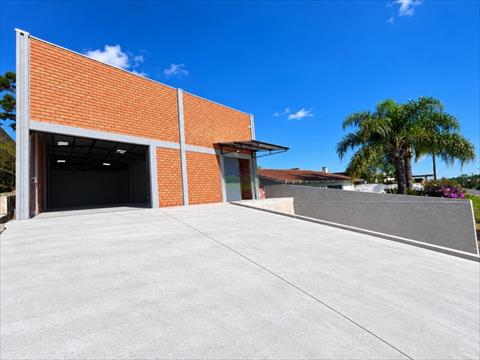 Barracão_galpão para locacao no Jardim do Moinho em Mafra com 300m² por R$ 9.600,00