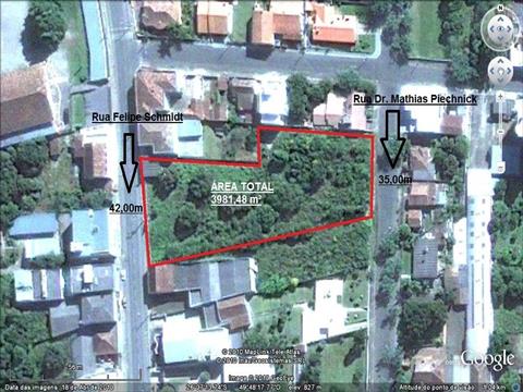 Terreno para venda no Centro em Mafra com 3.981,48m² por R$ 3.190.000,00