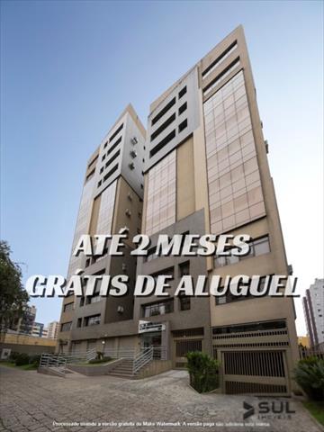 Cjto Comercial_sala para locacao no Agua Verde em Curitiba com 42,34m² por R$ 1.607,00