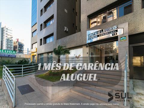Cjto Comercial_sala para locacao no Agua Verde em Curitiba com 45,78m² por R$ 1.998,00