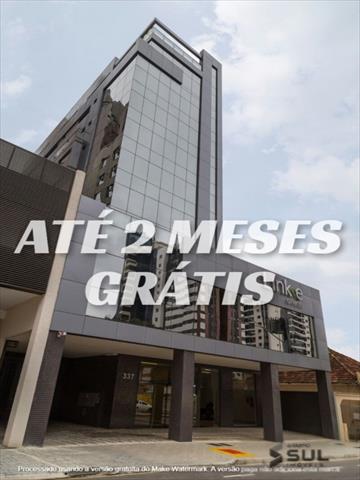 Cjto Comercial_sala para locacao no Cabral em Curitiba com 176,53m² por R$ 7.290,00