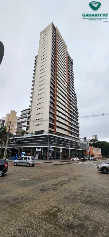 Apartamento para locacao no Centro em Curitiba com 49,31m² por R$ 2.400,00