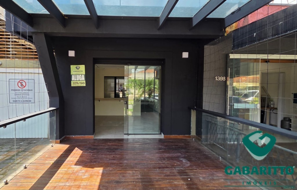 Loja para locacao no Alto da Rua XV em Curitiba com 44,4m² por R$ 1.888,88