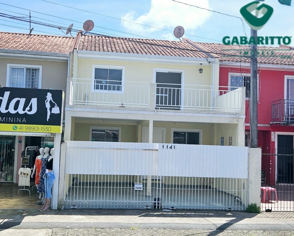 Sobrado para locacao no Afonso Pena em Sao Jose dos Pinhais com 105m² por R$ 2.222,22