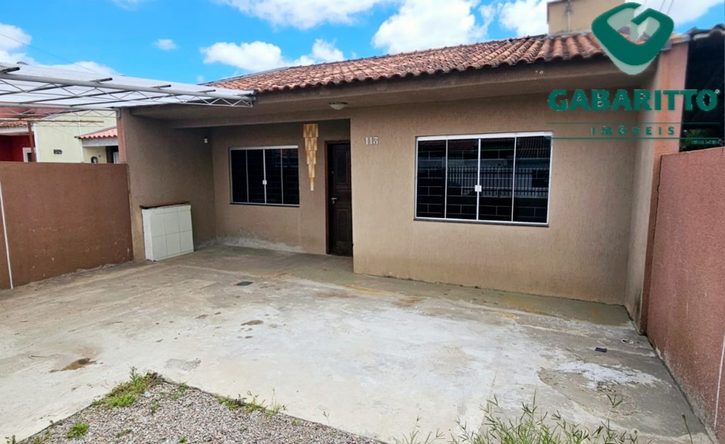 Residência para venda no Ipe em Sao Jose dos Pinhais com 64m² por R$ 298.000,00