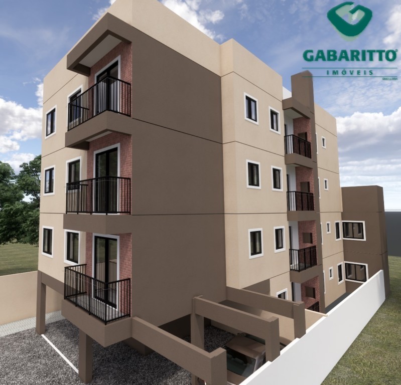 Apartamento para venda no Afonso Pena em Sao Jose dos Pinhais com 38,66m² por R$ 220.000,00