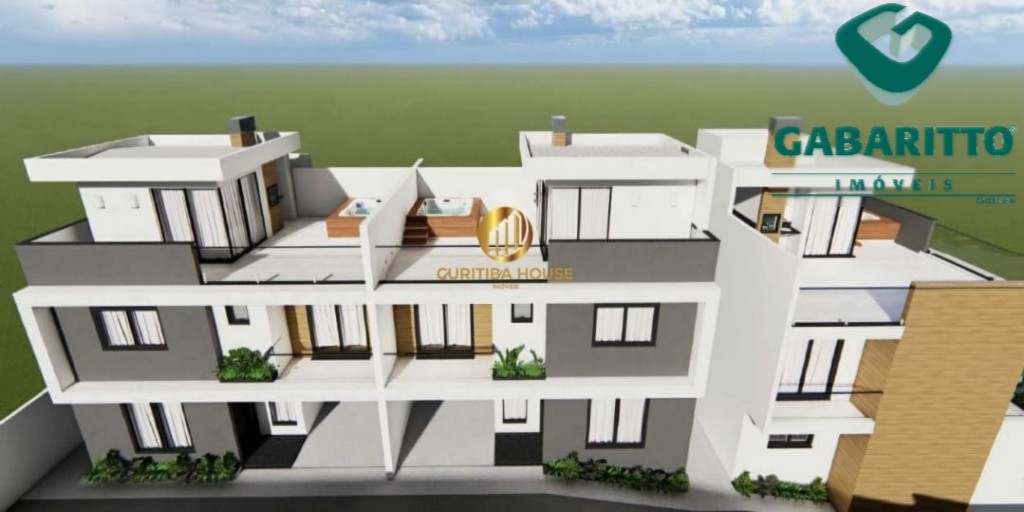 Sobrado para venda no Xaxim em Curitiba com 143,3m² por R$ 800.000,00