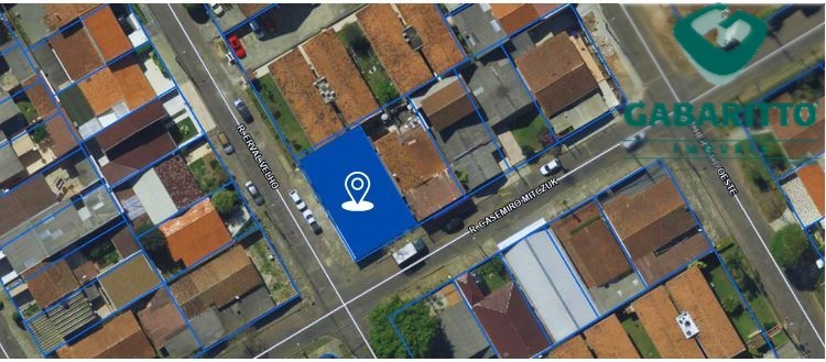 Terreno para venda no Cidade Industrial em Curitiba com 280m² por R$ 450.000,00