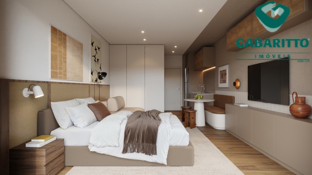 Apartamento para venda no Sao Pedro em Sao Jose dos Pinhais com 30,5m² por R$ 398.338,74