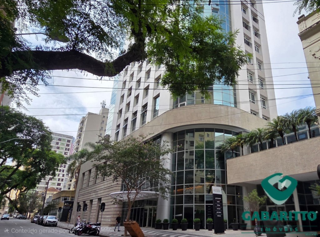 Cjto Comercial_sala para locacao no Centro em Curitiba com 42,16m² por R$ 1.888,88