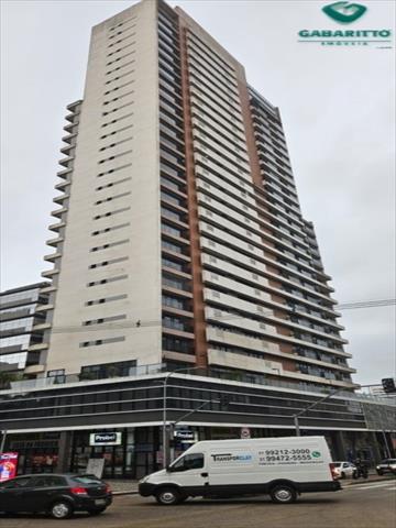Apartamento para locacao no Centro em Curitiba com 49,31m² por R$ 2.400,00