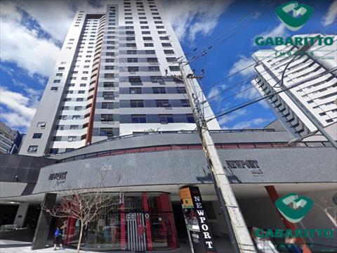 Apartamento para locacao no Centro em Curitiba com 63,04m² por R$ 2.600,00