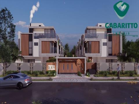 Sobrado para venda no Portao em Curitiba com 108,43m² por R$ 1.771.440,00