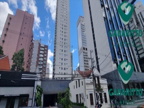 Apartamento para locacao no Centro em Curitiba com 46,98m² por R$ 2.300,00
