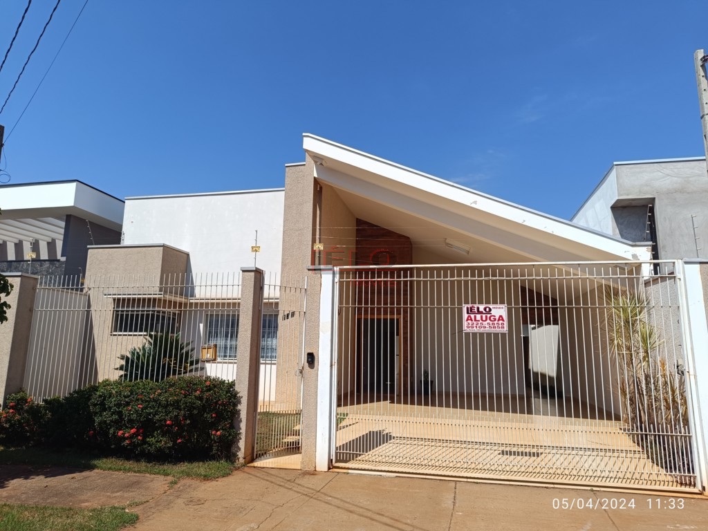 Casa Residencial para locacao no Jardim Italia em Santa Fe com 188m² por R$ 4.600,00