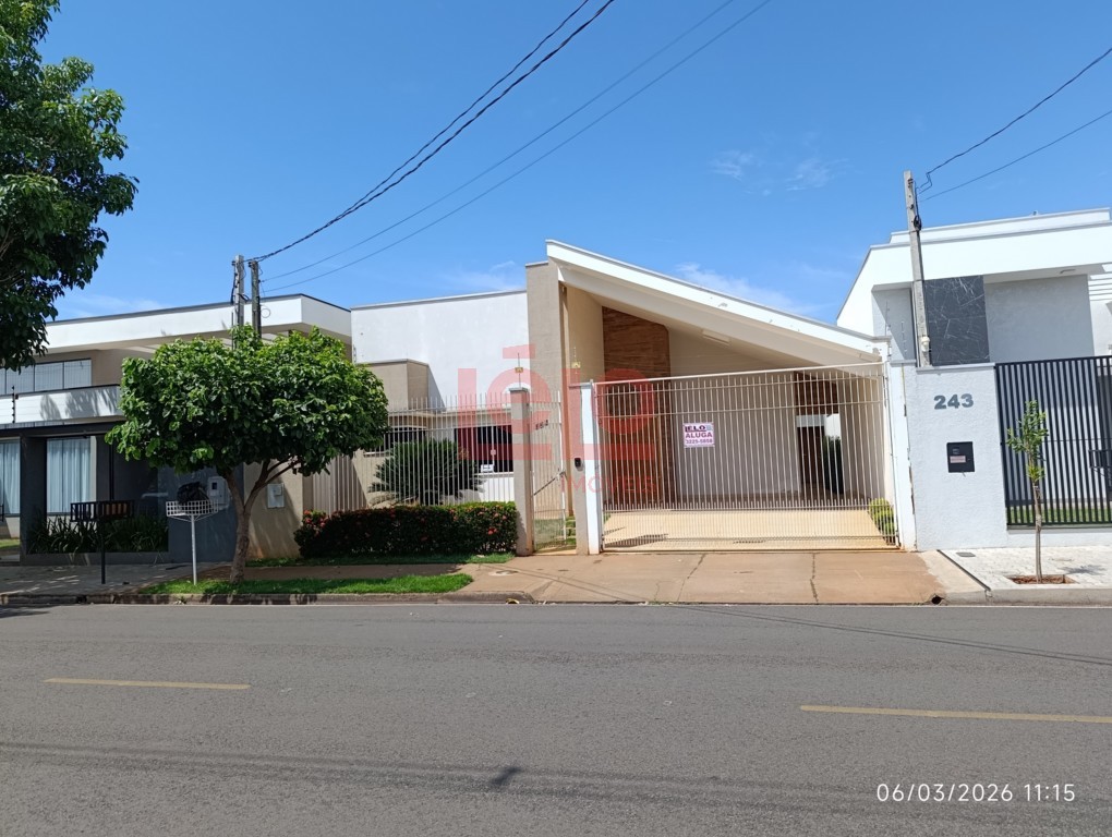 Casa Residencial para locacao no Jardim Italia em Santa Fe com 188,09m² por R$ 4.600,00