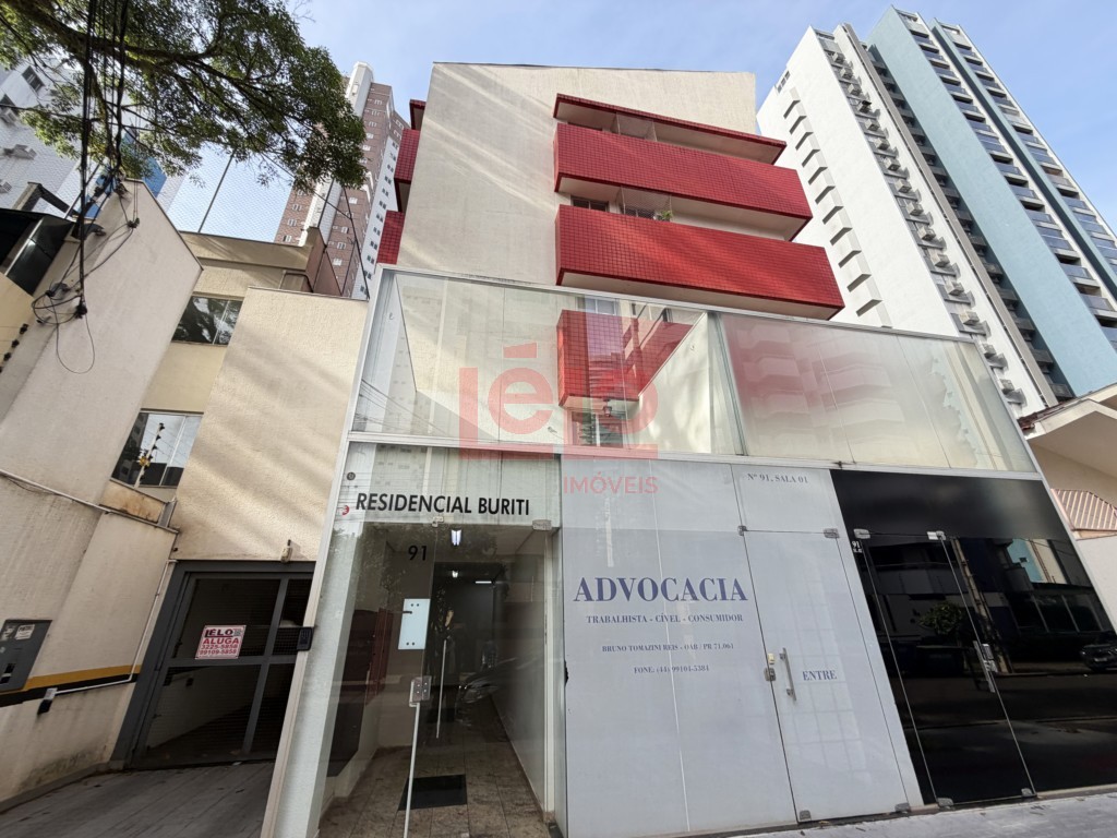 Apartamento para locacao no Zona 07 em Maringa com 75,36m² por R$ 1.350,00