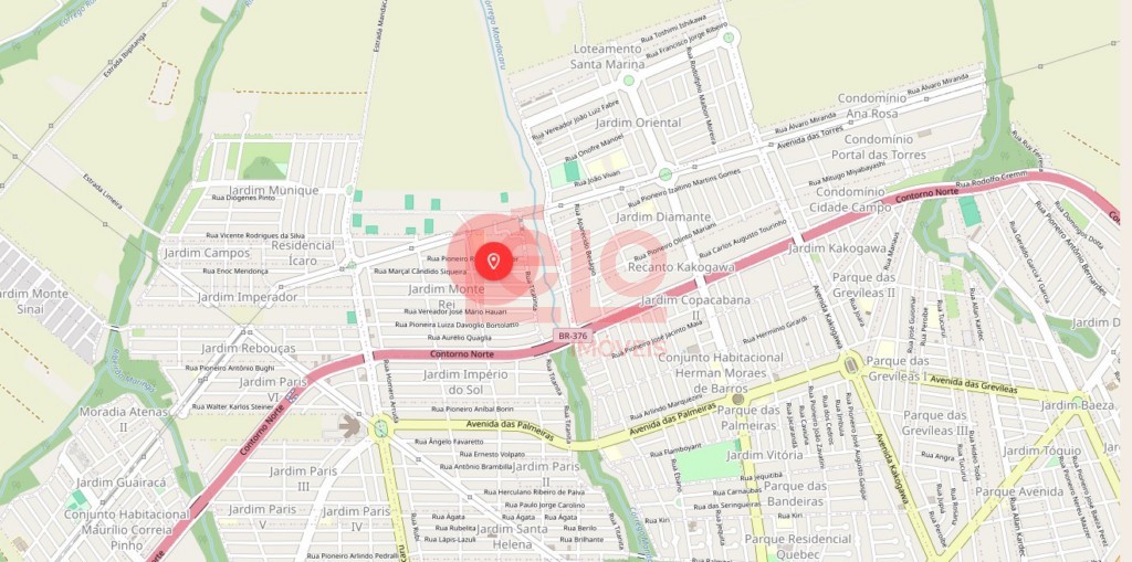 Terreno para venda no Jardim Monte Rei em Maringa com 150m² por R$ 140.000,00