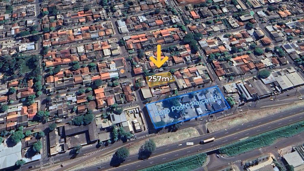 Terreno para venda no Jardim Santa Luzia em Paicandu com 258m² por R$ 220.000,00