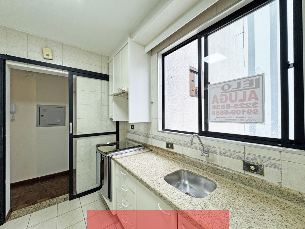 Apartamento para locacao no Zona 07 em Maringa com 133,85m² por R$ 2.200,00