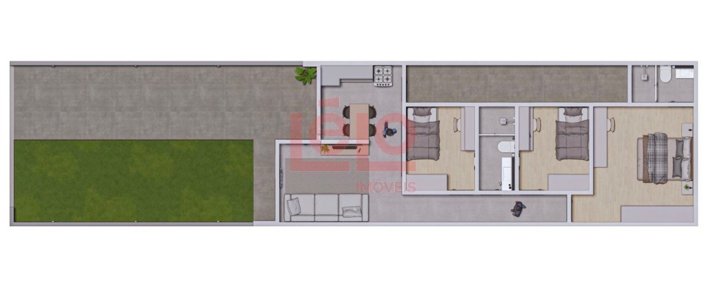 Casa Residencial para venda no Conjunto Habitacional Requiao em Maringa com 156m² por R$ 349.000,00