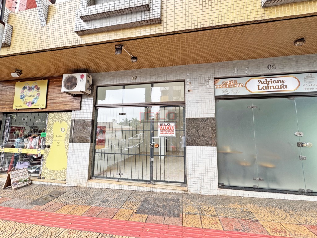 Sala Comercial para locacao no Zona 07 em Maringa com 25m² por R$ 1.000,00