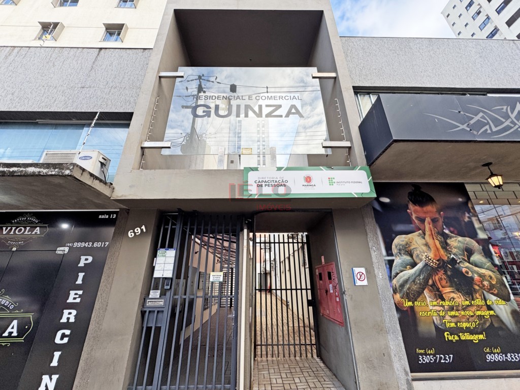Apartamento para locacao no Novo Centro em Maringa com 60m² por R$ 1.450,00