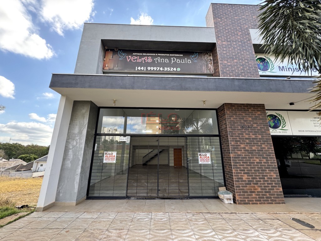 Sala Comercial para locacao no Loteamento Sumare em Maringa com 200m² por R$ 1.800,00