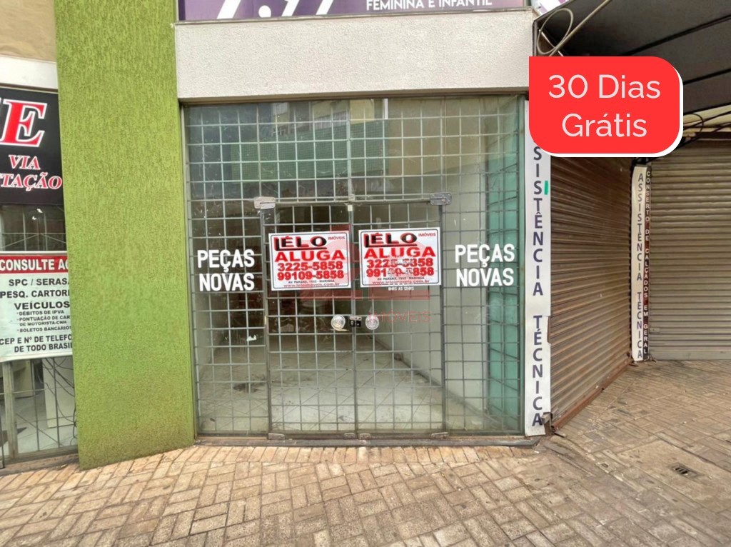 Sala Comercial para locacao no Novo Centro em Maringa com 34,49m² por R$ 1.400,00