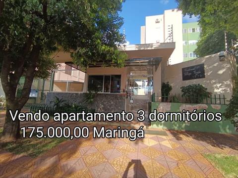 Apartamento para venda no Zona 07 em Maringa com 79m² por R$ 175.000,00