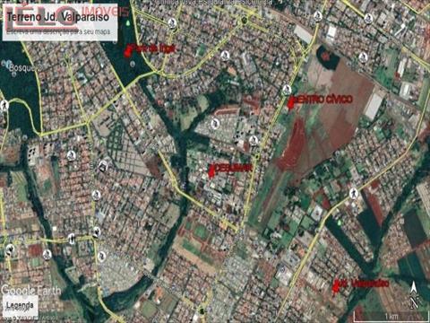 Terreno para venda no Jardim Valparaiso em Maringa com 400m² por R$ 200.000,00