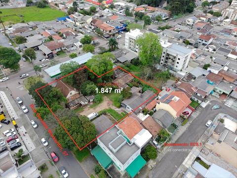 Terreno para venda no Alto Boqueirao em Curitiba com 1.847m² por R$ 1.980.000,00