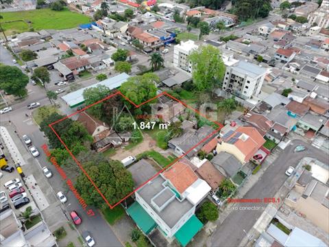 Terreno para venda no Alto Boqueirao em Curitiba com 1.847m² por R$ 1.980.000,00
